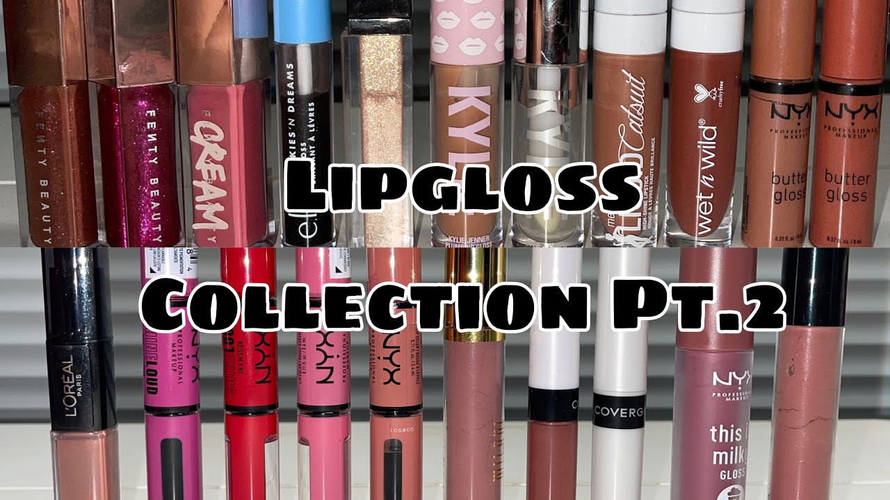 Decluttering My Lip Gloss Collection Watch this before buying another