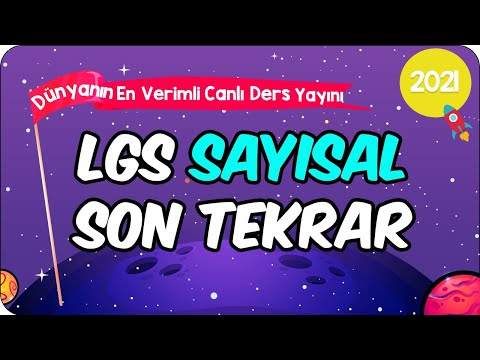LGS Sayısal En Son Tekrar | DEV Ders Canlı Yayını 🚀