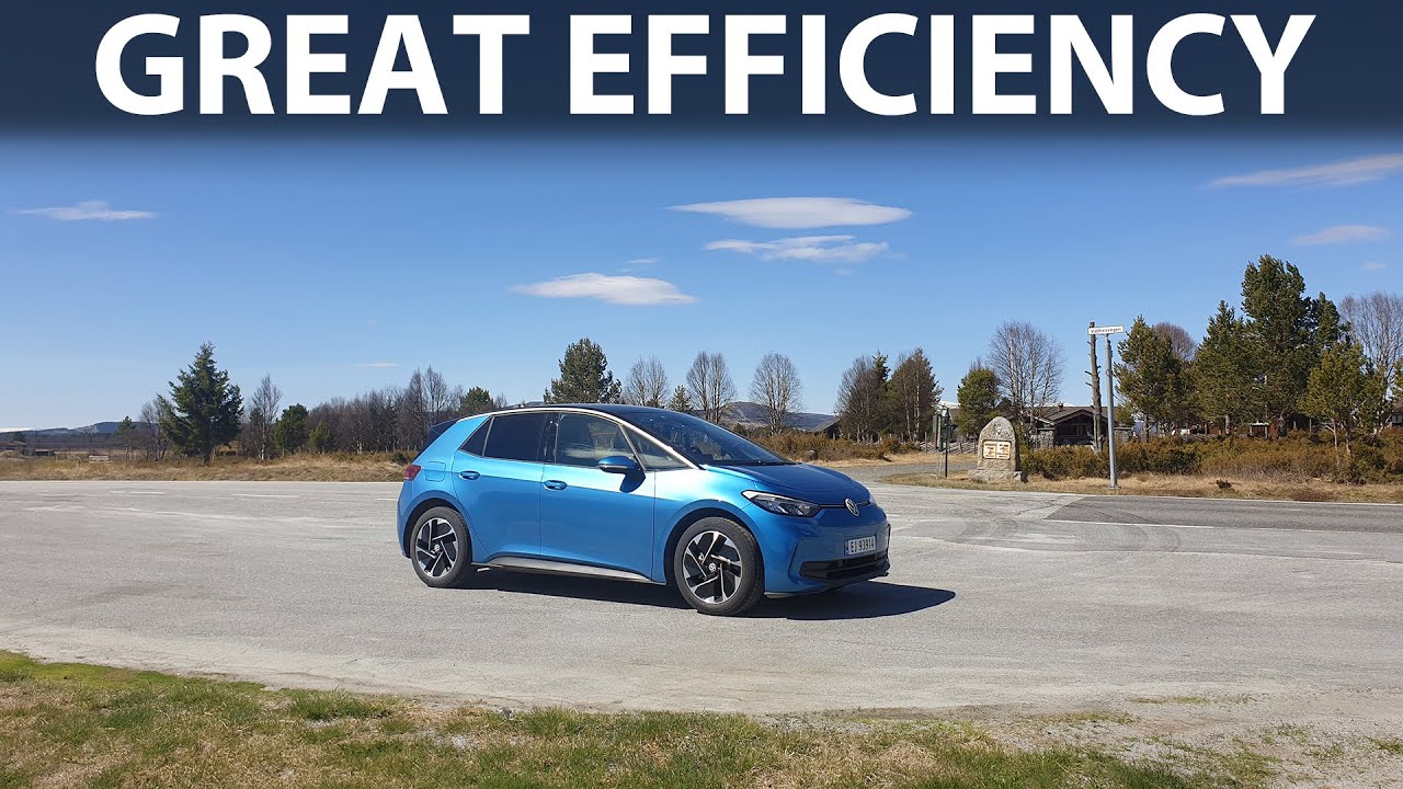 VW ID3 Pure eco run driving below speed limits