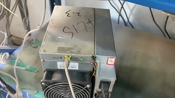 10.18 LUCBIT ASIC MINING ANTMINER S17+ TEST