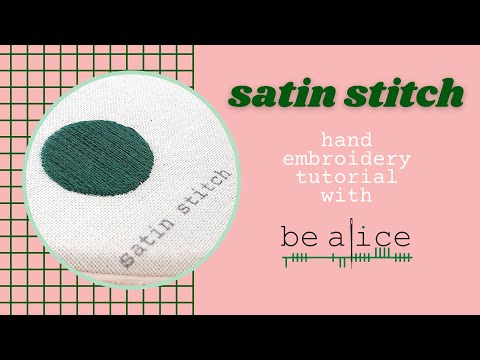 Satin Stitch Tutorial