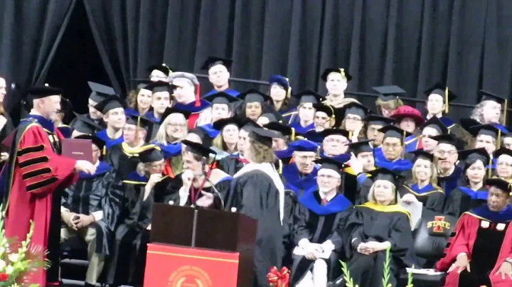 Ellen's graduation from Iowa State