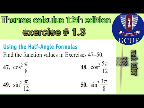 ||Thomas calculus 12th
