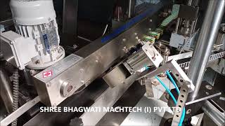 Automatic top side labeling machine for carton corner, Tamper Evident Sticker Labelling Machine