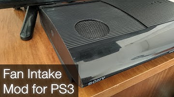 Fan Intake Mod for PS3 SuperSlim