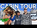 SAYING BYE TO LAS VEGAS & RV LIVING | Our Snowy Cabin in the Woods (full tour)