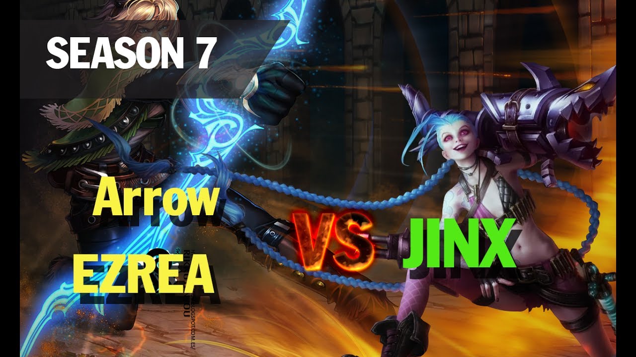lol esports highlights l Arrow plays EZREAL vs JINX