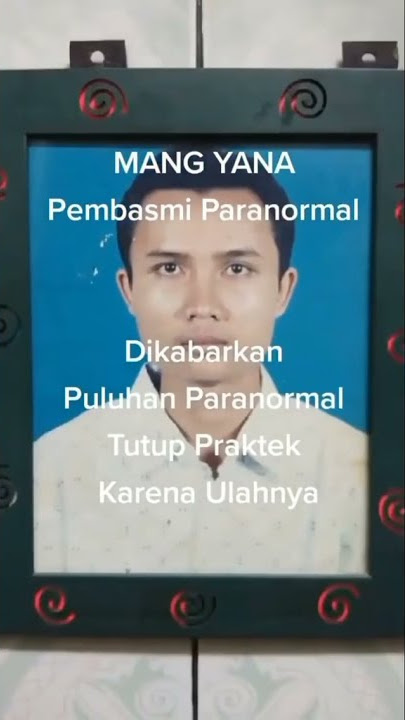 mang yana prank paranormal seindonesia #mangyana #prankviral