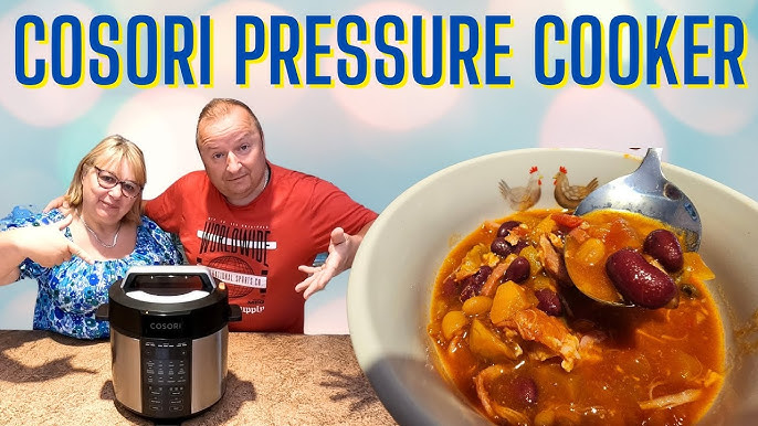 Cosori Electric Pressure Cooker 6 Quart, 9-in-1 Instant Multi Cooker, 13 Presets, Rice Slow Cooker, Sauté, Sous Vide, Sterilizer