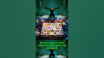 WANWAN STARCORE ATTACK SPEED||| MAGIC CHESS MOBILE LEGENDS #magicchess#shorts