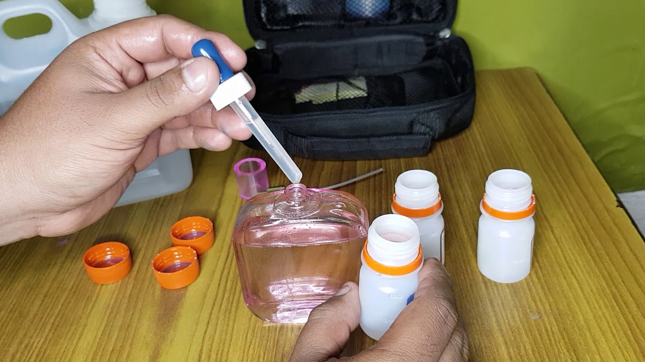 como elaborar una replica de una loción original