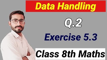 Q.2 - Exercise 5.3 | Class 8th Maths Ncert| A die  thrown list outcomes|