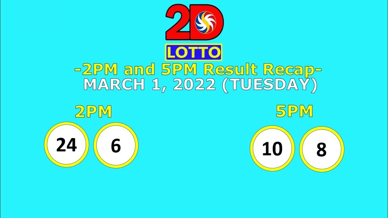 [OLD] 9pm Lotto Result March 1 2022 (Tuesday) PCSO Today YouTube