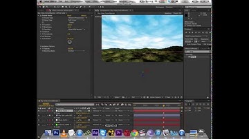 after effect tutorial-animated clouds in after effect