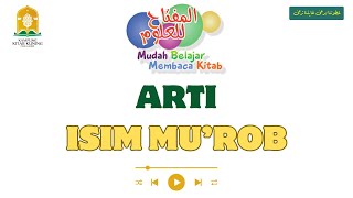 ARTI ISIM MU’ROB ~ NADHZOM AL-MIFTAH