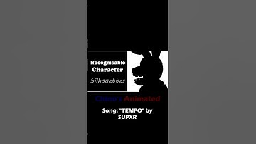 Recognisable Character Silhouettes Animation #animation