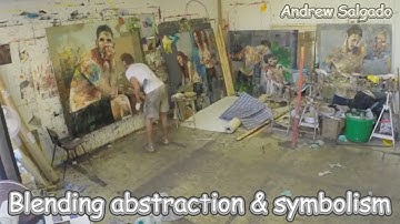 Blending abstraction and symbolism, Andrew Salgado.