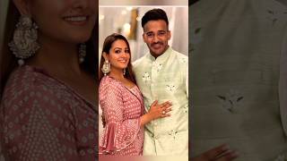 Anita Hassanandani with husband Rohit Reddy #anitahassandani #rohit #shorts