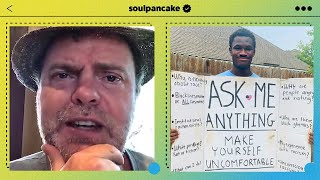 Rainn Wilson Asks Nifa Kaniga Uncomfortable Questions | Hey There, Human