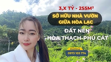 SIÊU PHẨM ĐẤT NỀN HÒA THẠCH - PHÚ CÁT GIÁ RẺ BẤT NGỜ| ĐẤT NGHỈ DƯỠNG LÝ TƯỞNG!