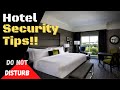 Hotel Security Tips