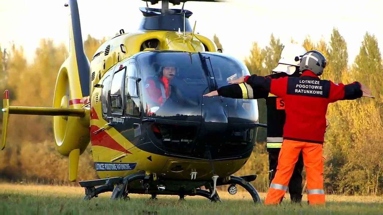 LPR - EC 135 Eurocopter - szkolenia OSP - Płock