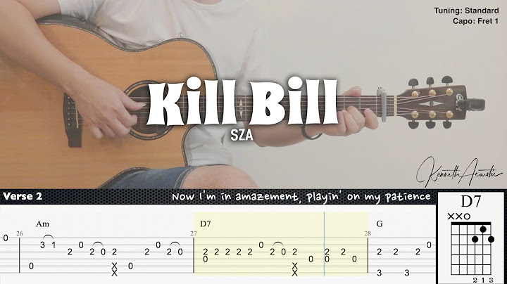Kill Bill Guitar version - Guitar performance video thumbnail