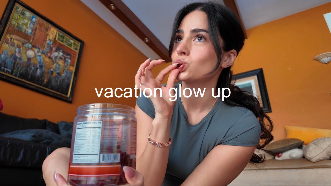 ULTIMATE GLOW UP VLOG 🧖🏻‍♀️: Hair Transformation, Home Workout Routine, Shopping + Wellness Reset