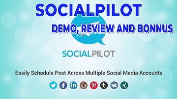 Get Socialpilot Reviews , Bonus, Discount, Tutorials From DemonvsRobot