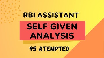 RBI Assistant 27th March 2nd Shift | Self Given Analysis | Aapka kaisa hua? #rbiassistant