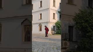 Orthodox Great-Schema Monk captured on video.