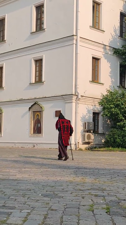 Orthodox Great-Schema Monk captured on video.