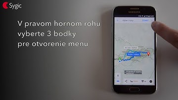 Ako zmeniť štartovací bod v Sygic GPS Navigácii pre Android