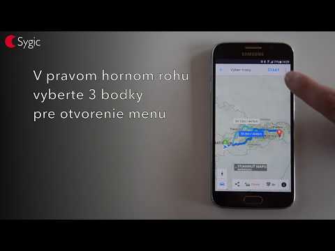 Video: Ako Zmeniť Trasu Navigátora