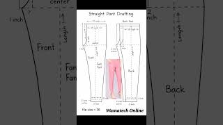 👖 Perfect Straight Pant Drafting for Beginners