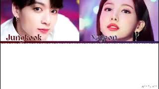 Примьера BTS Jungkook & Twice Nayeon FALLING Caver.