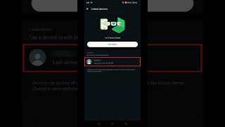 how to remove linked device from whatsapp | whatsapp me link device kaise hatayen #youtubeshorts