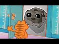 Sad Hamster Violin but Garfield answers the door