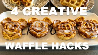 4 Creative Waffle Hacks Anyone Can Do!