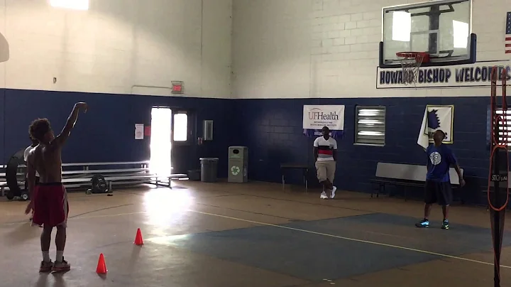 NIGIE HOOPS in the lab with BJ Greenlee getting be...