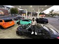 5 friends with BMWs go for a drive  