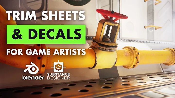Using Trim Sheets & Decals for Game Artists | Trailer