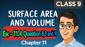 Ex 11.4 Question 8,9 and 10 | new ncert class 9 | ncert maths class 9 chapter 11 |