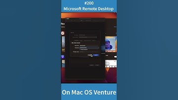 Install Microsoft Remote Desktop on Mac os Ventura #shorts