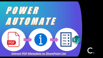 How to Extract PDF Attachment Metadata to SharePoint List Columns in Power Automate