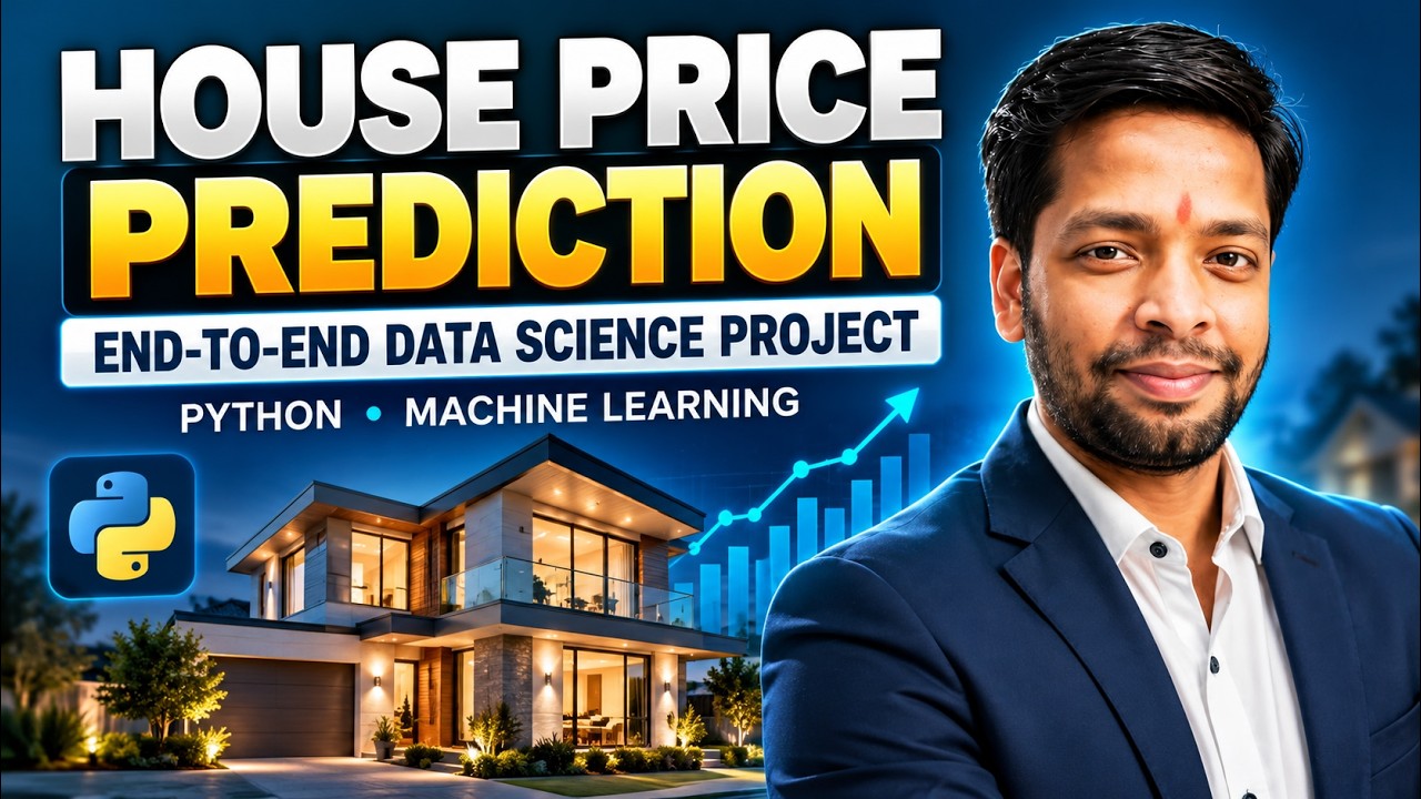 House Price Prediction Using Python | End-to-End Data Science Project in Hindi