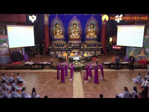 Video Múa dâng hoa cúng dường Phật đản 2017 (PL 2561) - youtube