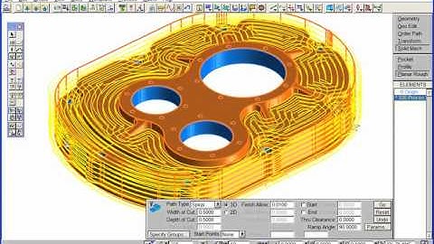 SmartCAM v17 Release: Planar Roughing from Solid Models
