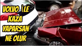 Volvo Araç Ile Kaza Yaparsanız Ne Olur? Volvo Çarpışma Testleri.