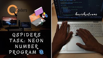 Java Program to Check Neon Numbers | QSpiders Assignment Solved